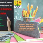 cmj collecte de fournitures scolaires 2018