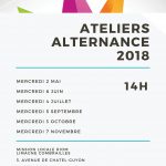 Calendrier 2018 ateliers apprentissage