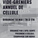 Affiche brocante cellule 14 mai