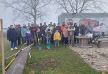 Plantation d’une haie mars 2022